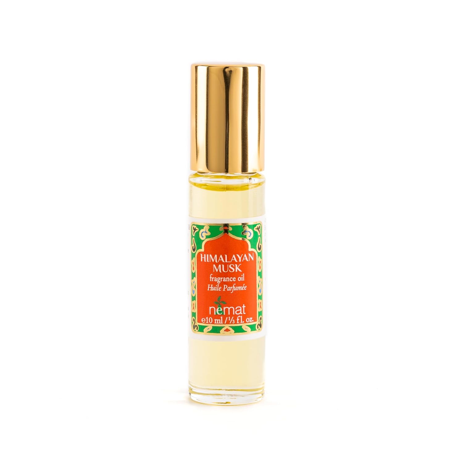 Nemat Amber Perfume Oil Roll-On for Women & Men, 10 ml | Long lasting fragrance, Alcohol free, Essential oil based, Vegan formula, Clean scent, Unisex body oil