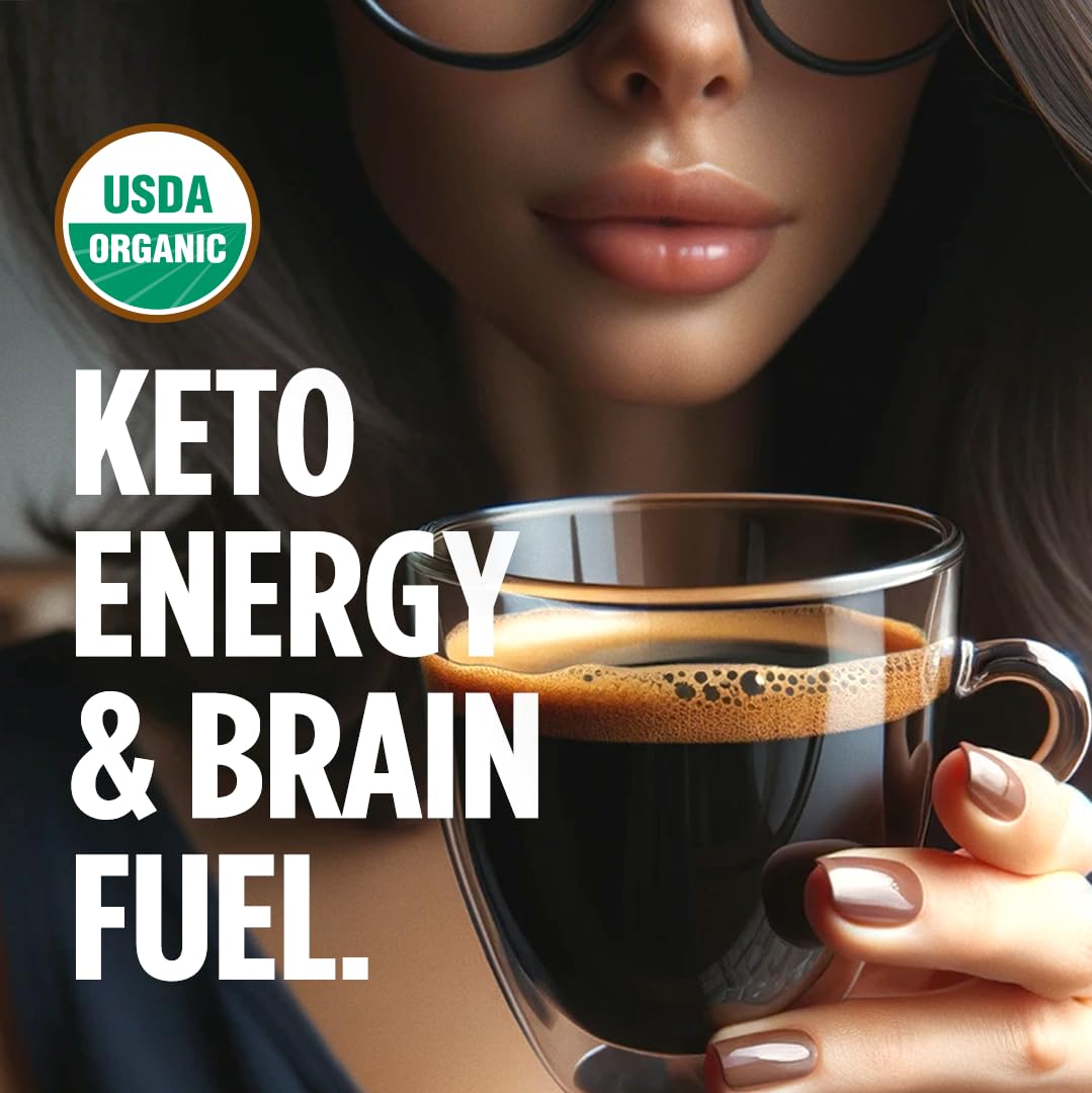 VitaCup Genius Keto Ground Coffee with MCT Oil, 11oz
