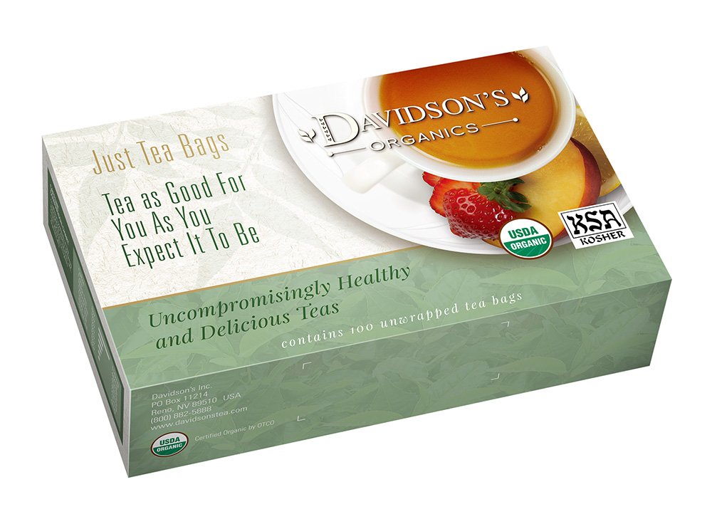 Davidson's Organics, Yerba Mate Roasted, Loose Leaf Tea, 16-Ounce Bag