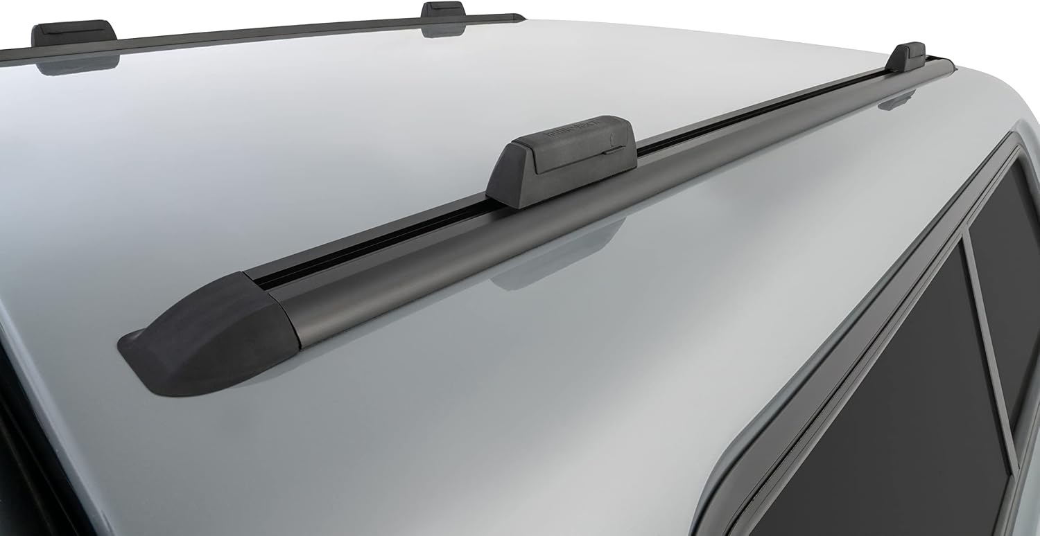Rhino Rack Cap/Topper/Canopy Complete Roof Rack Kit with Quick Release Legs, Bars, Some Kits Included 65" Tracks