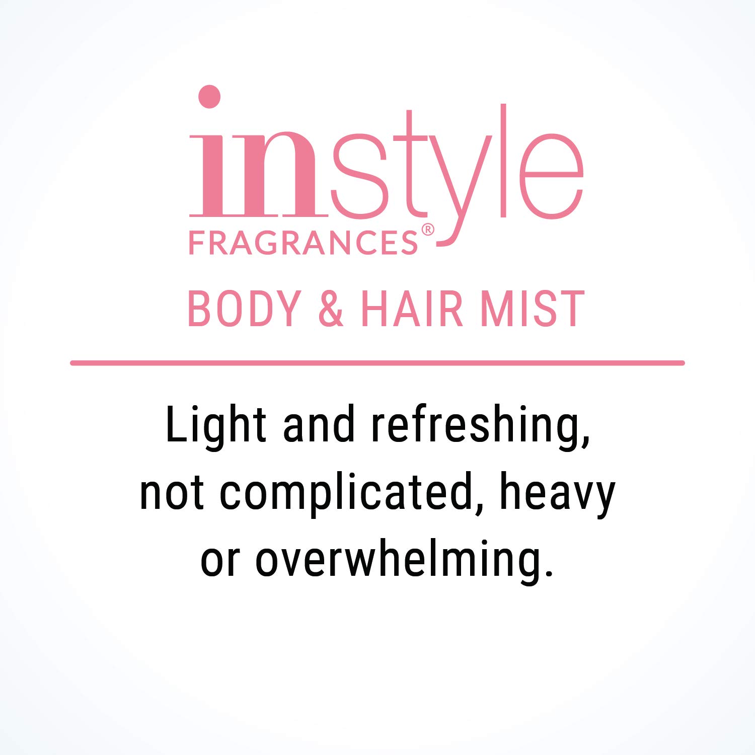 Instyle Fragrances Light Refreshing Body & Hair Mist, Tahitian Vanilla