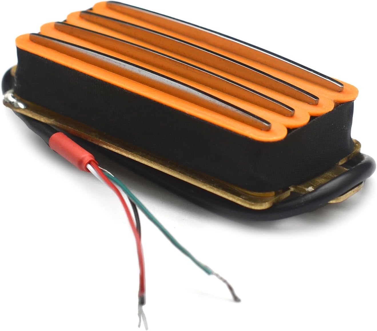 SAPHUE 2-Dual Blade Electric Guitar High Output Track Type Four Coil Humbucker Pickup Black