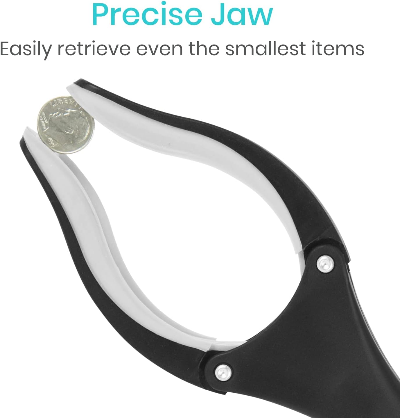 Vive Reacher Grabber 32" - Extra Long Mobility Aid - Rotating Hand, Heavy Duty Grip Arm - Reaching Assist Tool for Trash Pickup, Litter Picker, Garden Nabber, Disabled, Handicap Arm | Duty Grip Arm - Reaching Assist Tool for Trash Pickup, Litter Picker,…