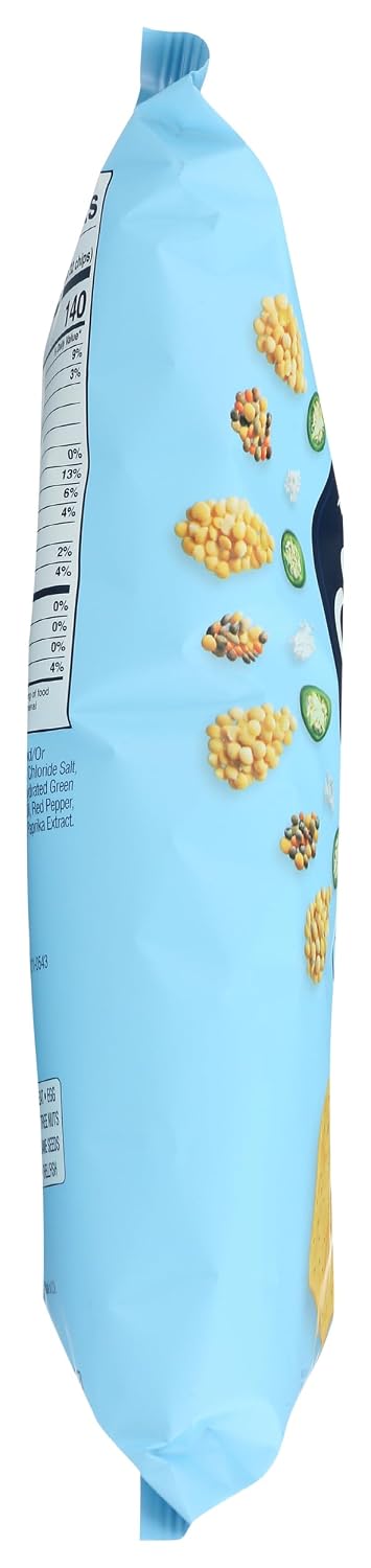 Simply 7 Lentil Chips, Jalapeno, 4-ounce Bags (Pack of 12)