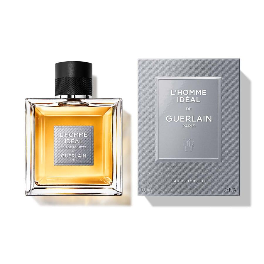 Guerlain L'homme Ideal Eau De Toilette Spray for Men, 3.3 Ounce