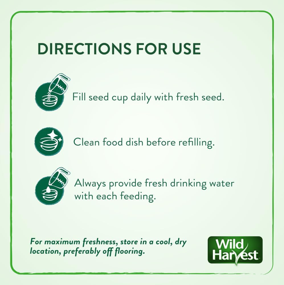 Wild Harvest Universal Blend For Small Birds 3 Pounds, Foritified Nutrition