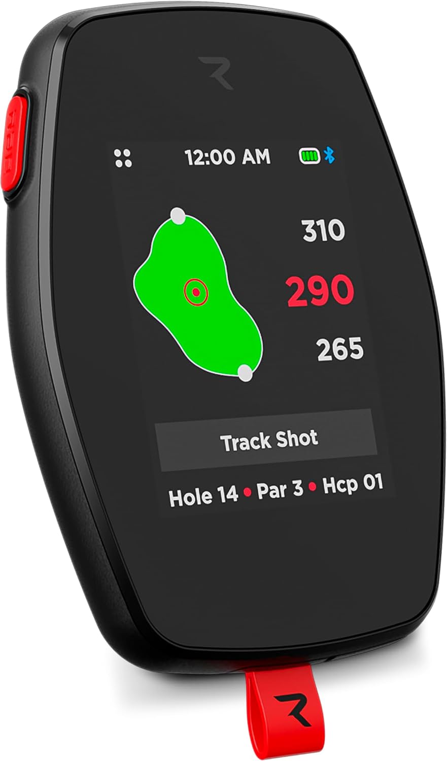 Hand+ Handheld Golf GPS Device, Shot Tracker, Record Shots, Club, GIR, Fairways, Putts, Golf Distance Range Finder, Touch Screen, 42, 000+ Courses