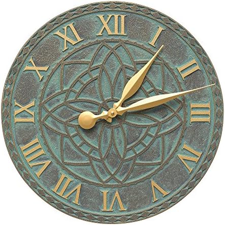 Whitehall Artisan 16" Indoor Outdoor Wall Clock