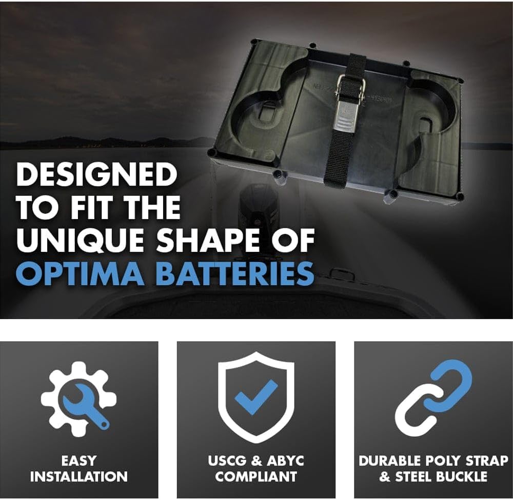 T-H Marine - 3002.1064 NBH-31-SSC-OPT Optima Battery Tray