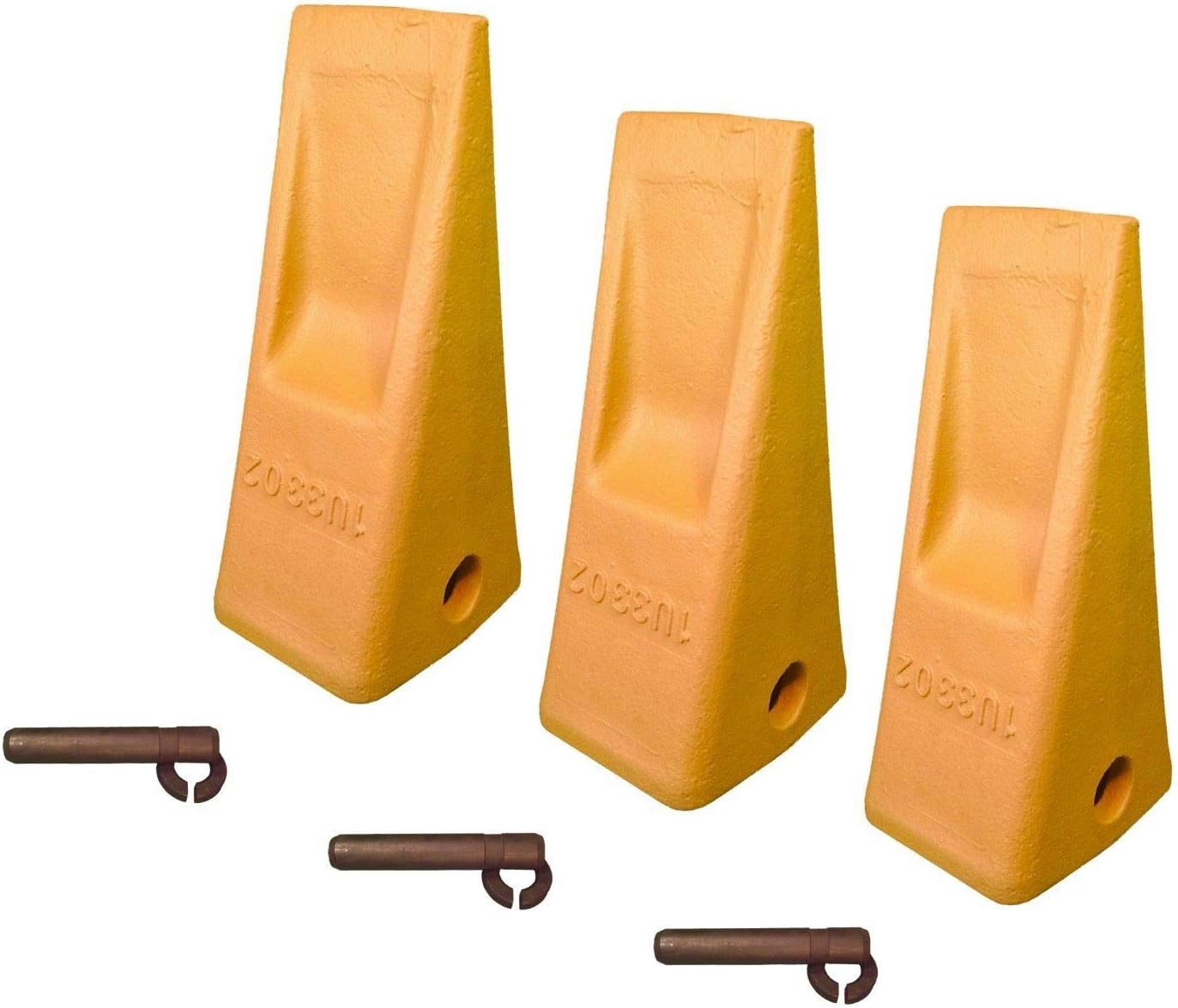 Caterpillar Style Bucket Teeth with pins & retainers - Set of 3-1U3302 - J300