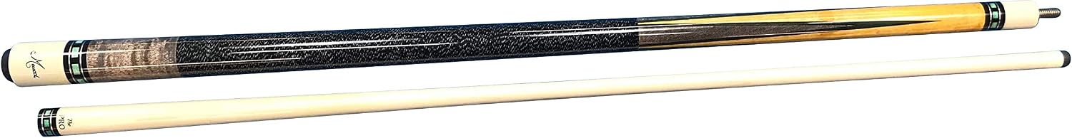 Meucci SB3-G Handcrafted Billiards Pool Cue Stick + PRO Shaft - Green + Hard CASE