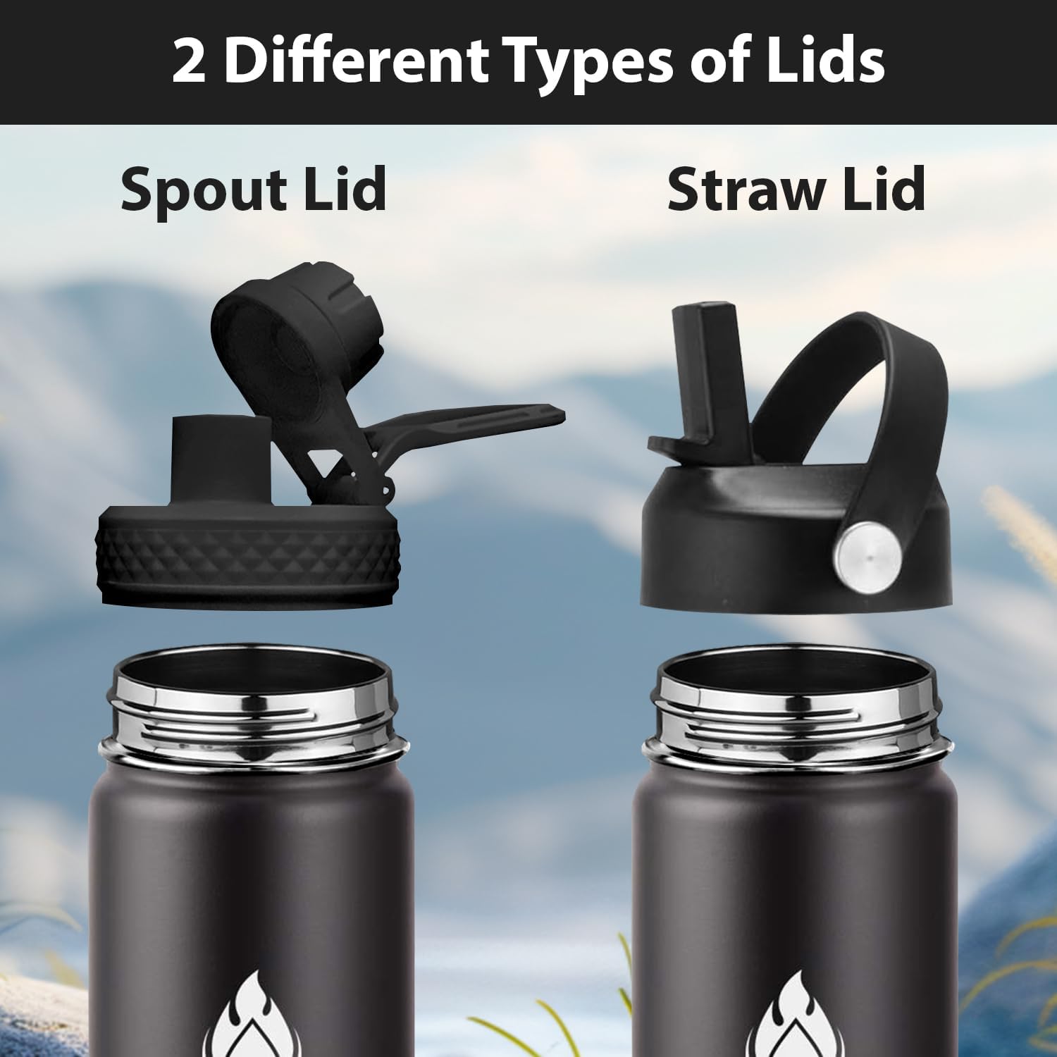 SENDESTAR Insulated Water Bottle 24 oz