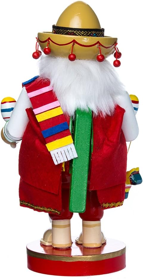 Kurt Adler 10.25-Inch Mexican Nutcracker Tablepiece - Chubby Collection