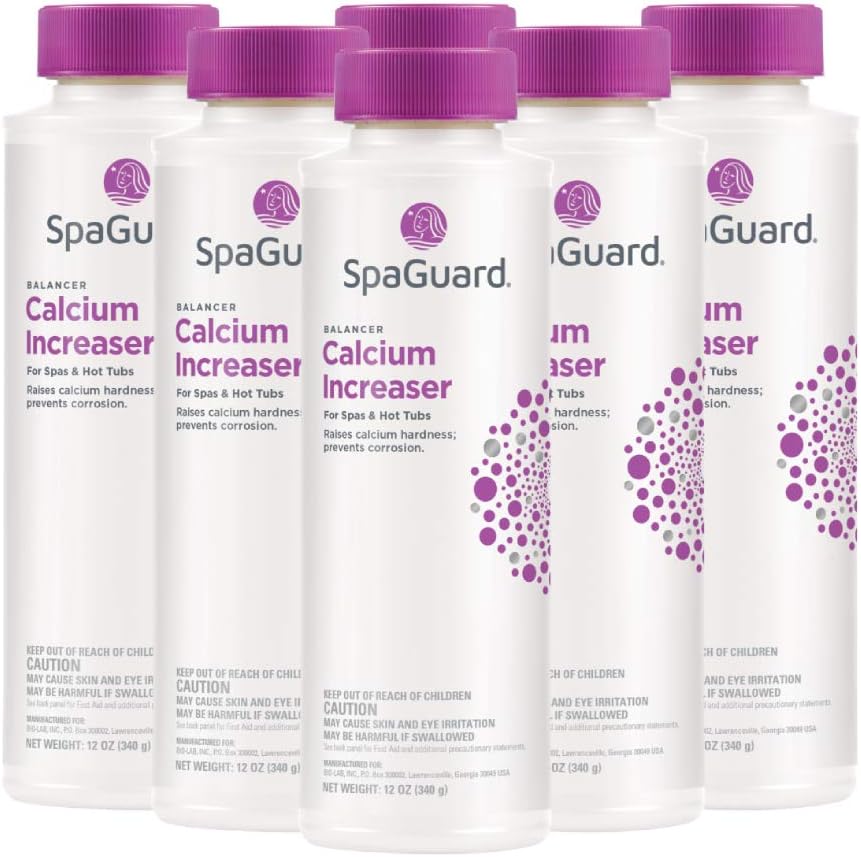 Spa Calcium Hardness Increaser, 12 oz, Single Pack | Raises Calcium Hardness, Easy to Use Granular Formula, Prevents Equipment Corrosion