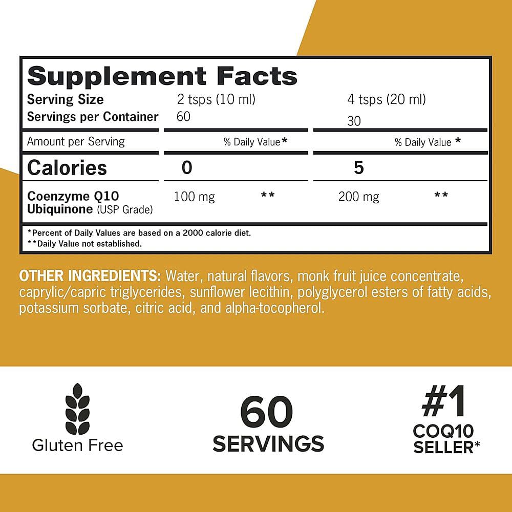 Qunol Liquid CoQ10 100mg, Superior Absorption, Antioxidant, 20 Ounces | #1 Cardiologist Recommended Supplement for Heart Health, Coenzyme Q10 Supplement to support Vascular Health & Cellular Energy