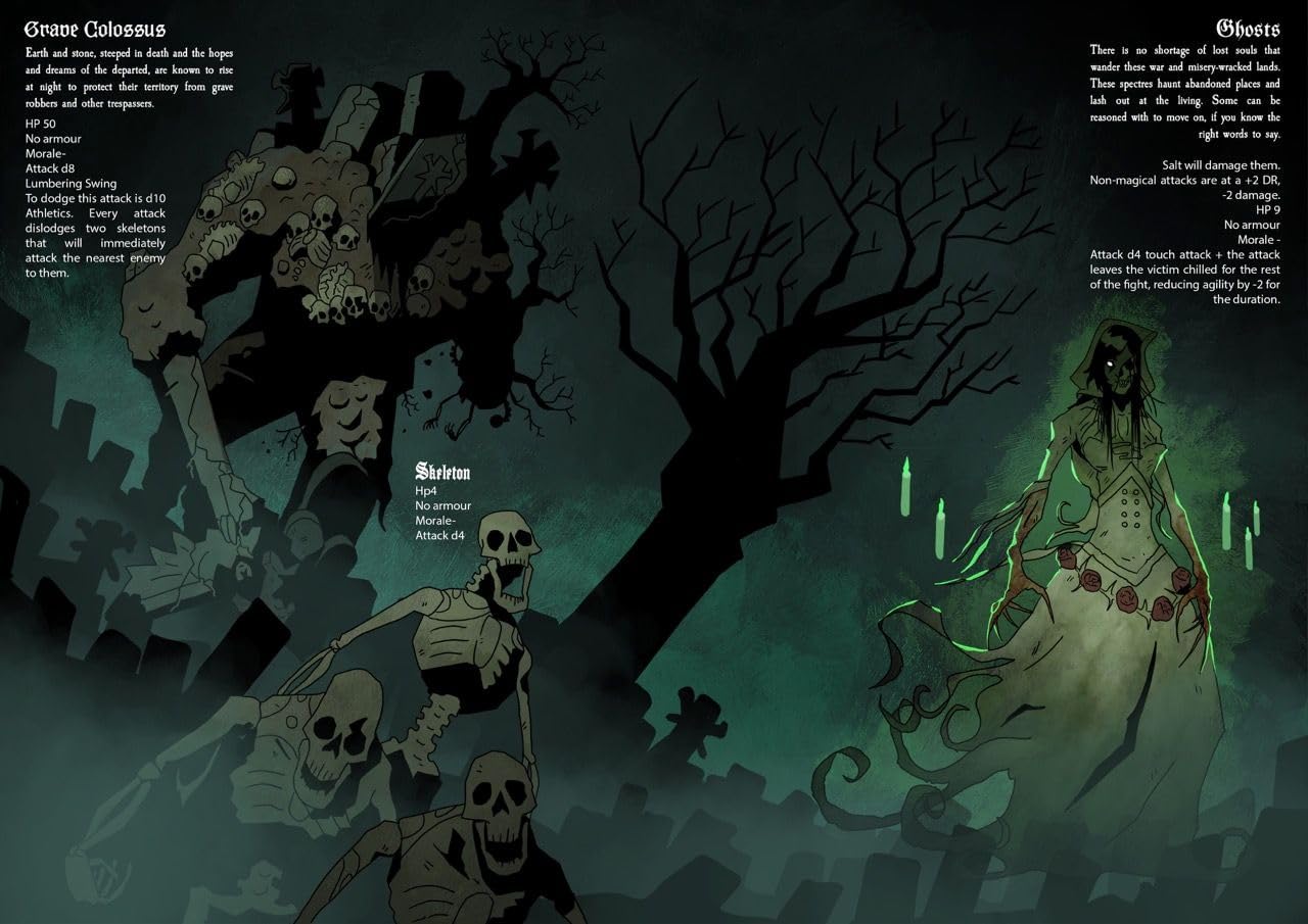 Free League Black Powder and Brimstone Core Rulebook – Grimdark Folk Horror TTRPG with Dark Magic & Chaos