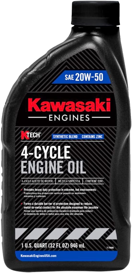 12PK SAE 20W50 4-Cycle Engine Motor Oil OEM# 99969-6298 Quart Bottle