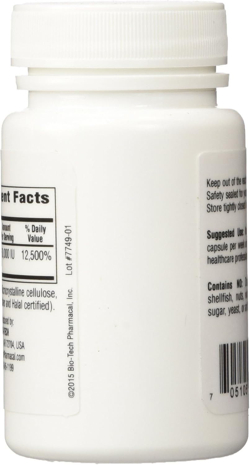 BioTech Pharmacal - D3-50 (50,000 IU) - 100 Caps (FFP)