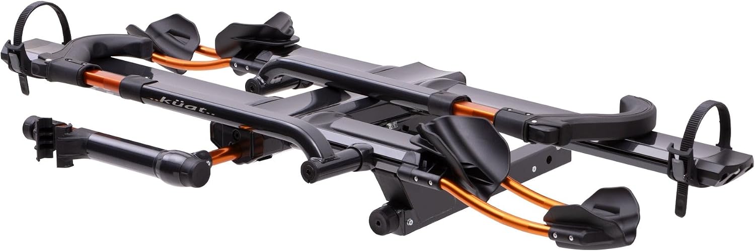 Kuat NV 2.0-1.25" - 2-Bike Hitch Rack | Robust 2-Bike Rack with Trail Doc for Riders & Cyclists, Rugged All-Metal Construction, E-Bike Compatible, Easy Installation