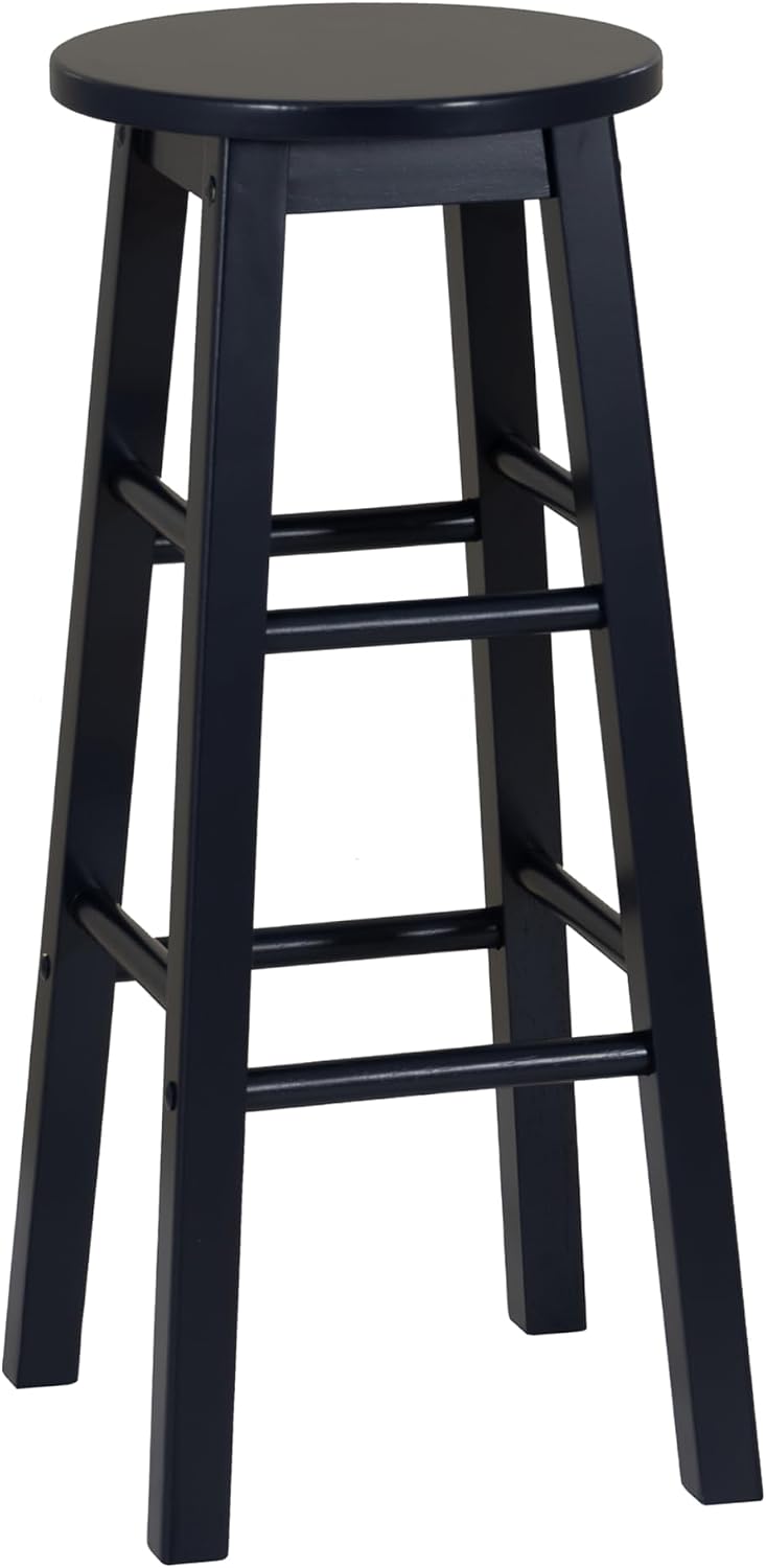 Linon 29-Inch Barstool With Round Seat