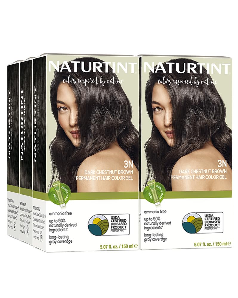 Naturtint 9N Honey Blonde Permanent Hair Color (Pack of 1), Ammonia Free, Vegan, Cruelty Free, up to 100% Gray Coverage, Long Lasting Results (Packaging may vary)