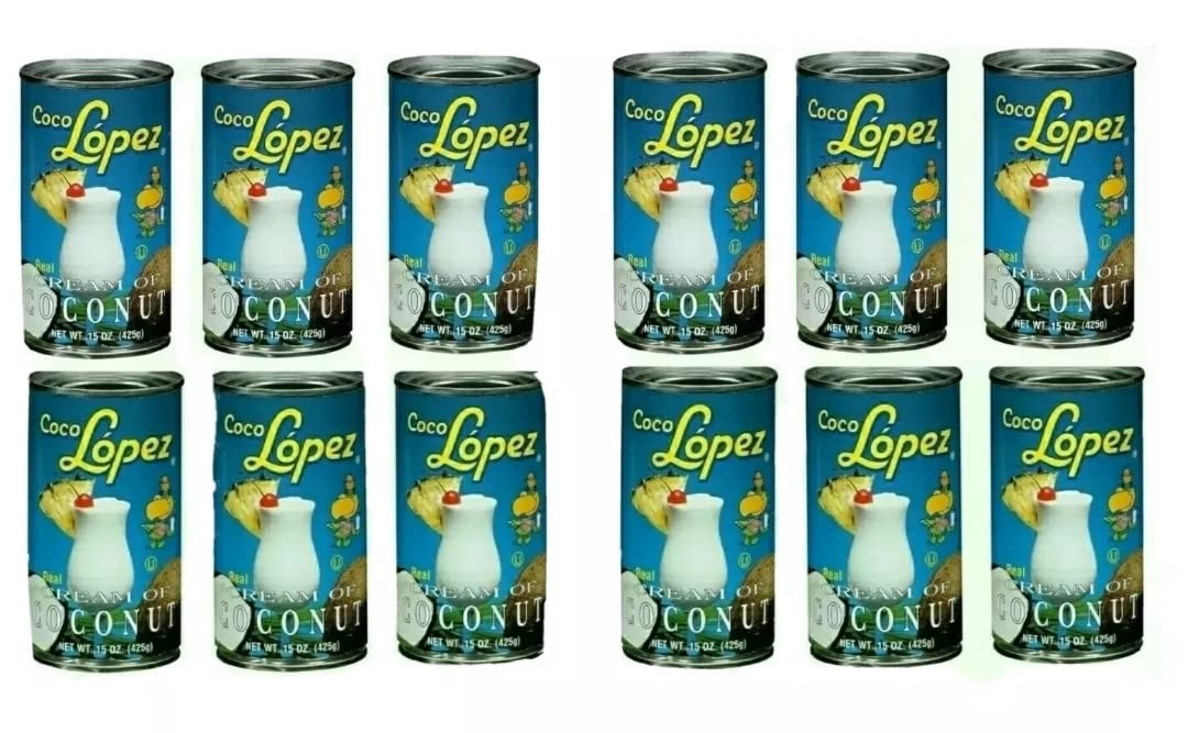 Coco Lopez Coconut Cream 12 pack (03-0334) Category: Cocktail Drink Mixes by Coco Lopez