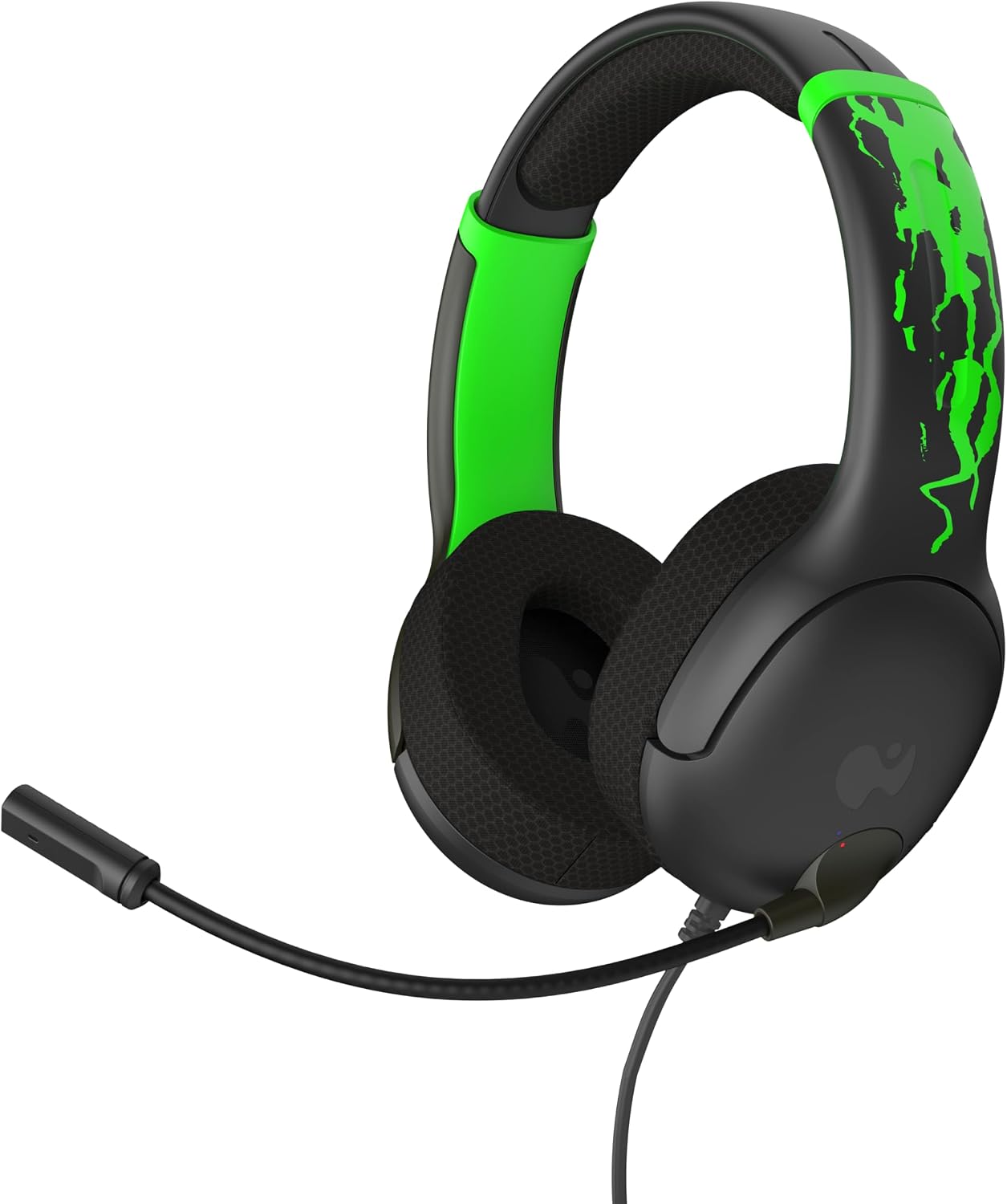 PDP Gaming AIRLITE Xbox Headset with Noise-Cancelling Microphone, Licensed Microsoft Series X|S, Xbox One Accessories, PC/Windows 10/11, Lightweight Wired Power Stereo headphones - Black