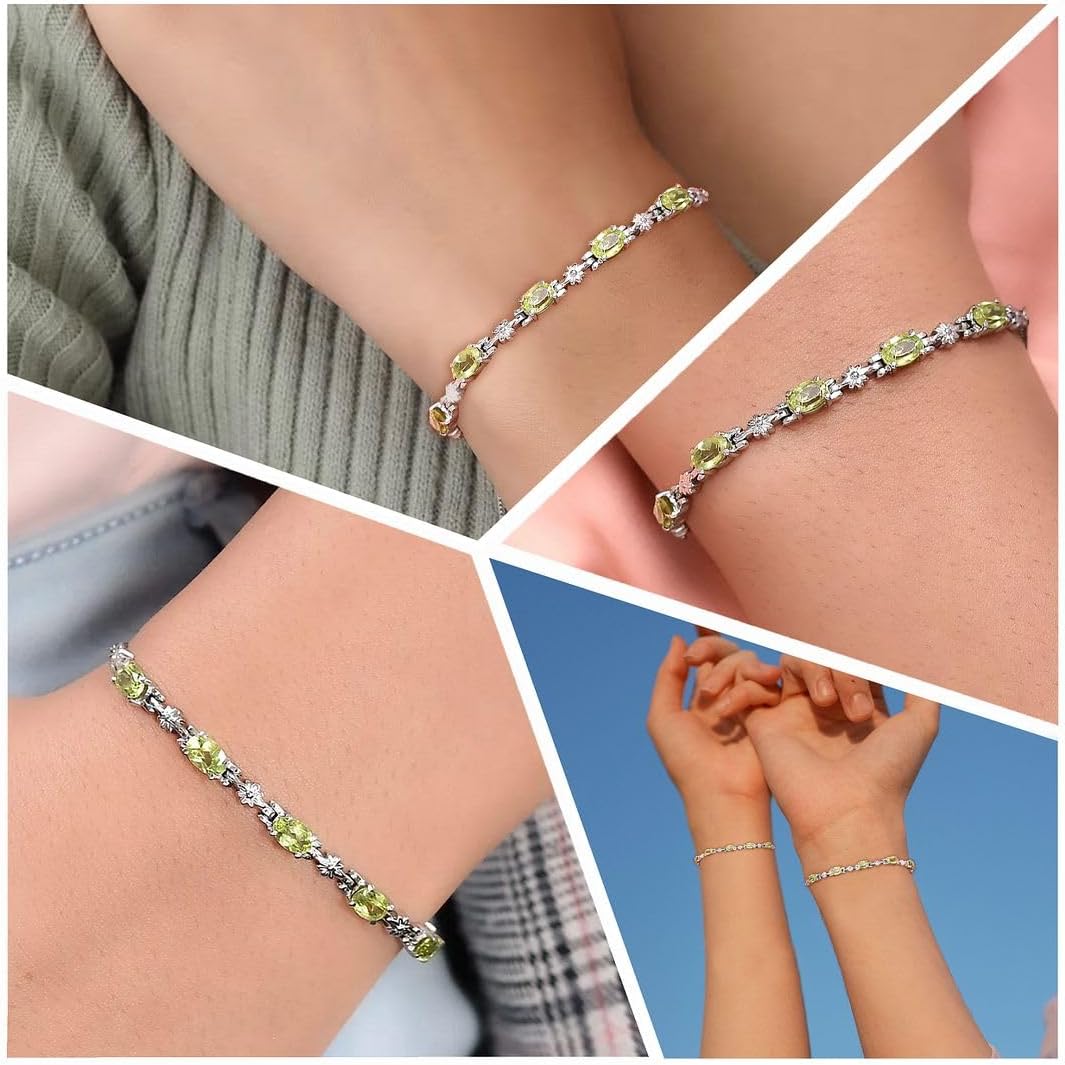 Birthstone Bracelets Charm Bolo Bracelet Adjustable Gemstone | Birthday, Gifts