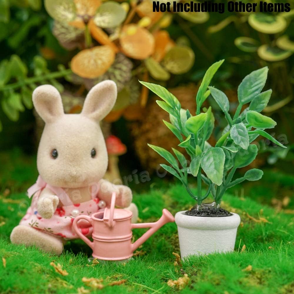 Odoria 1/12 Miniature Green Plants Dollhouse Decoration Accessories