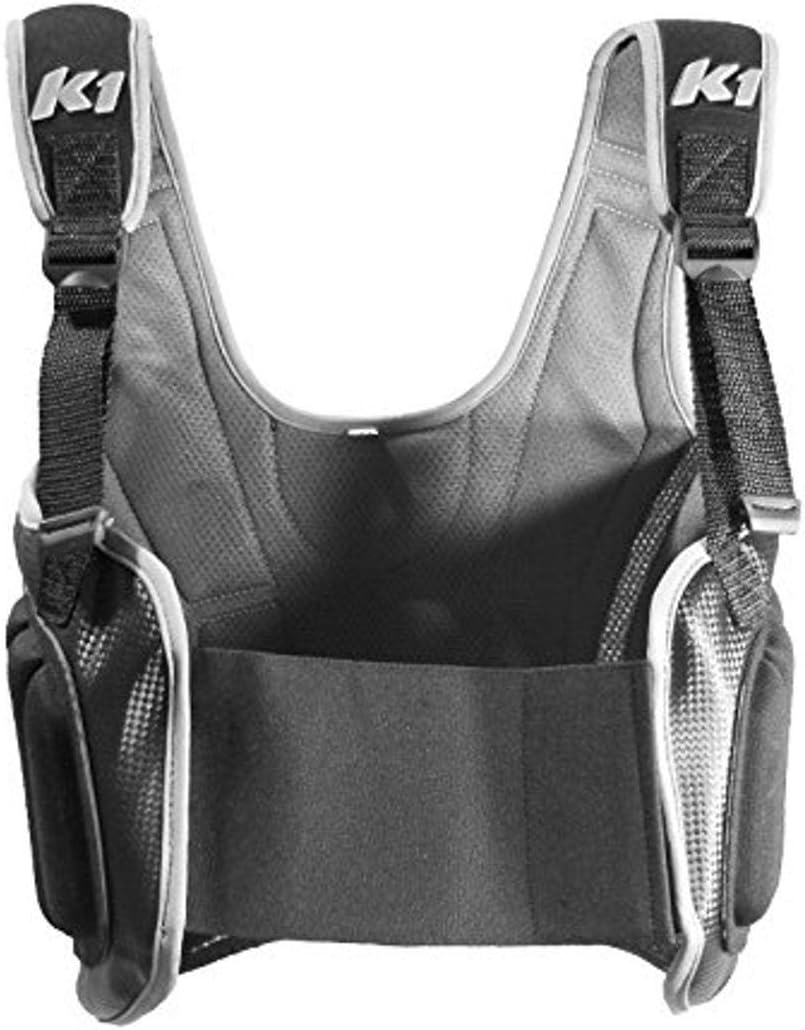 K1 Race Gear Karting Pro-Lite Rib Protector Vest (Black, Large) - 16-PLV-N-L