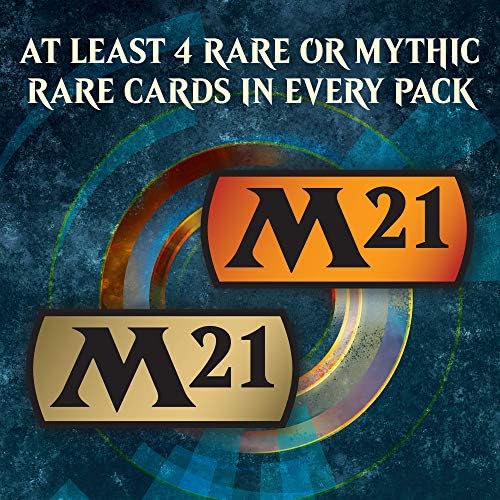 Magic: The Gathering Core Set 2021 (M21) Collector Booster | 15 Cards | Min. 4 Rares Per Pack