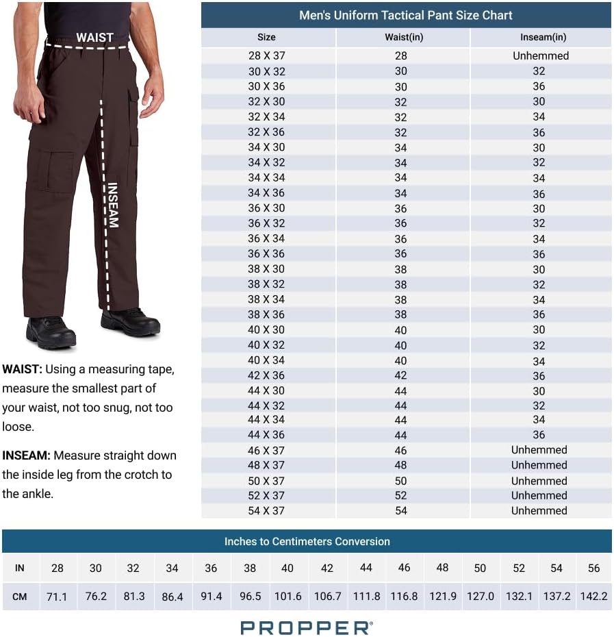 Propper Men's Tactical Uniform Pant | Ripstop Fabric Tactical Pants, Uniform Pants for Law Enforcement