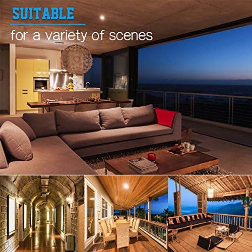Dusk to Dawn Light Bulb, Sensor LED Bulbs Smart Lights Bulb 5W A19 Automatic On/Off