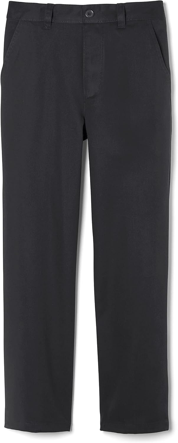 French Toast Boys Pull-On Relaxed Fit School Uniform Pant (Standard & Husky)