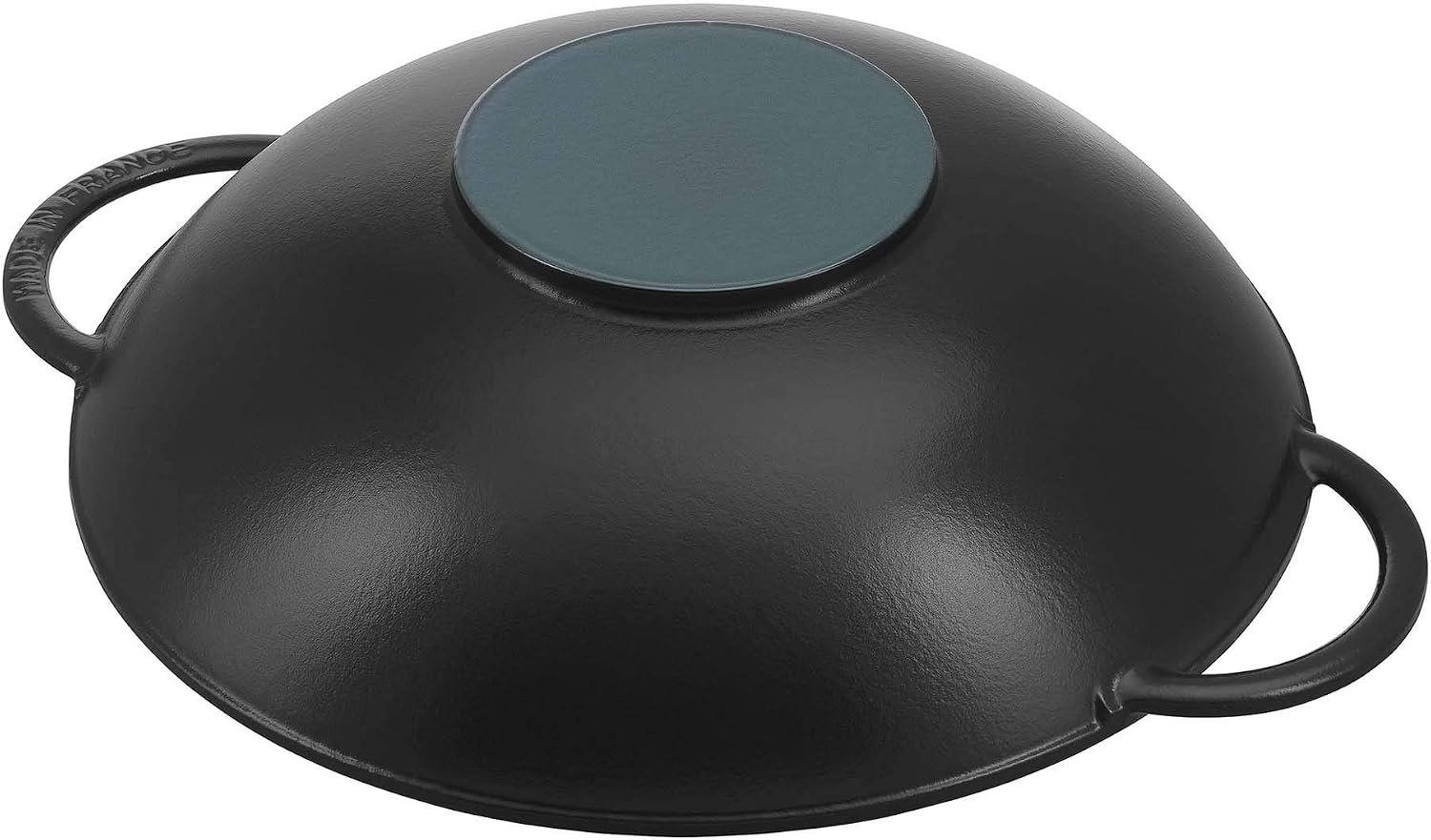 STAUB Cast Iron Baby Wok, 0.5-quart, Black Matte