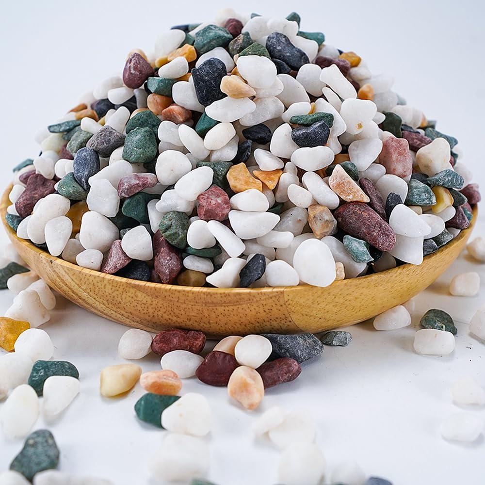 Mix Horticultural Lava Pebbles Pumice Potting Soil Amendment Succulent Cactus Bonsai Gritty Rock Decorative Gravel Plant Drainage Volcanic Rock for Terrarium Fairy Gardening Top Dressing 2.2lb