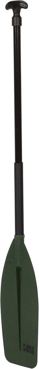 Attwood 11759-1 Canoe Paddle, Aluminum and Plastic, 4-Feet Long, Camouflage Green Blade, Ergonomic Grip