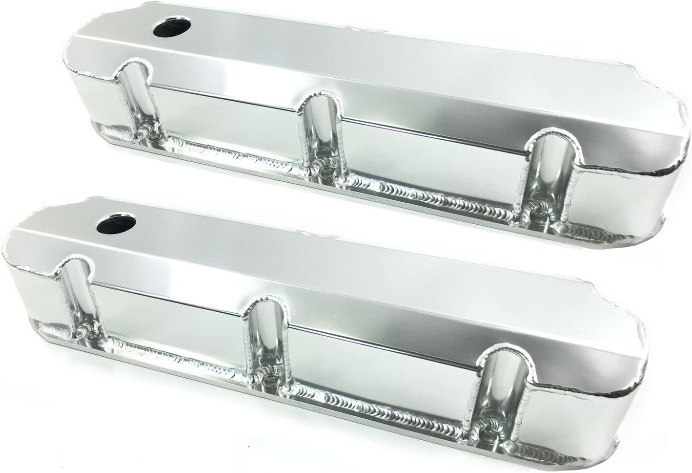 Fabricated Aluminum Tall Valve Cover for Ford Small Block SBF 289 302 351w/Holes