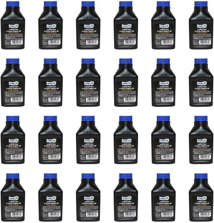 Fits Case of 24 2-Cycle Engine Oil 2.6 oz. Bottles 50:1 Synthetic Blend Mix