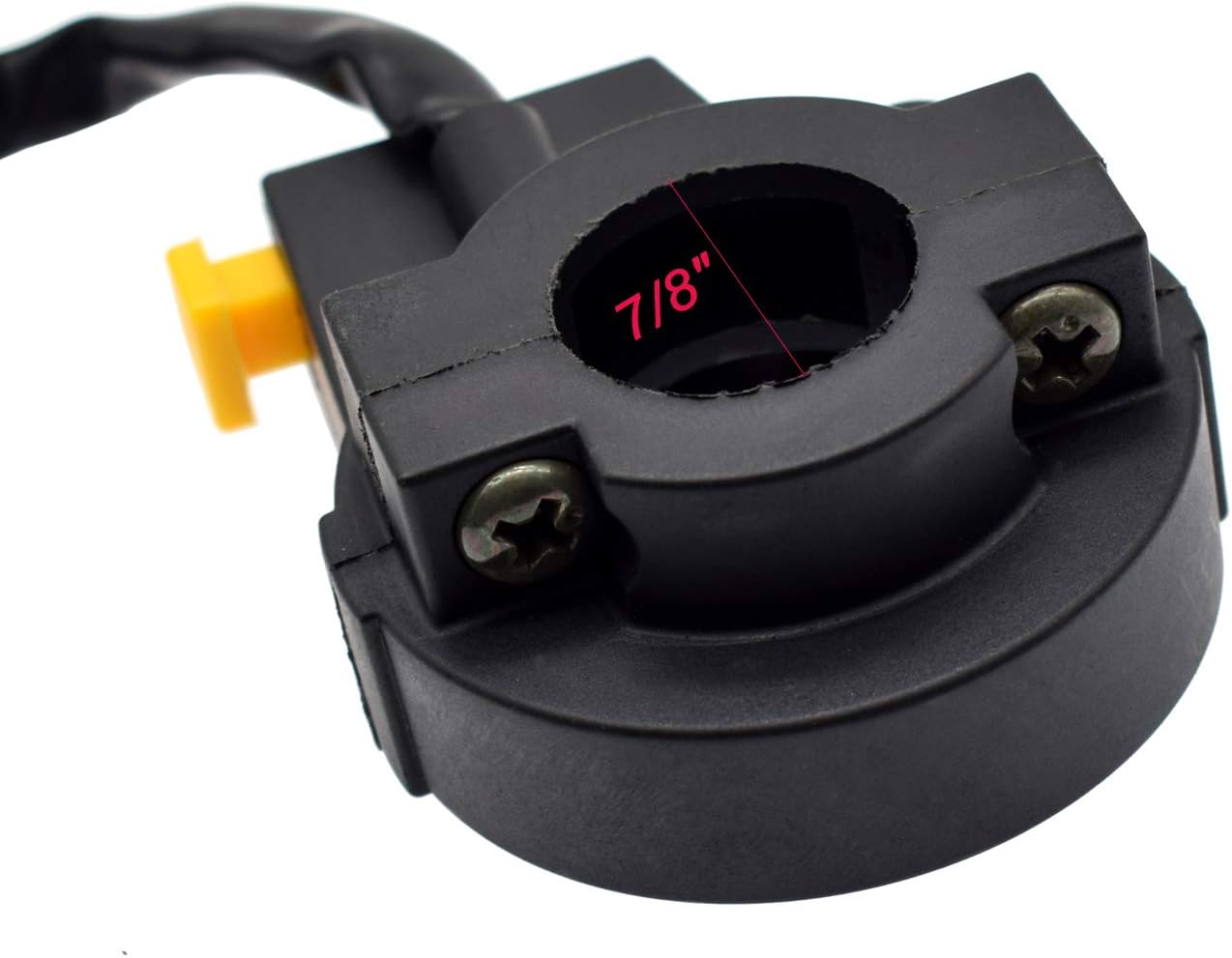 Twist Throttle and 36" Cable Handle Grip Kill Switch Set for 7/8" 22mm Handlebar 49cc 66cc 80cc Engine Motorized Bicycle Push Bike