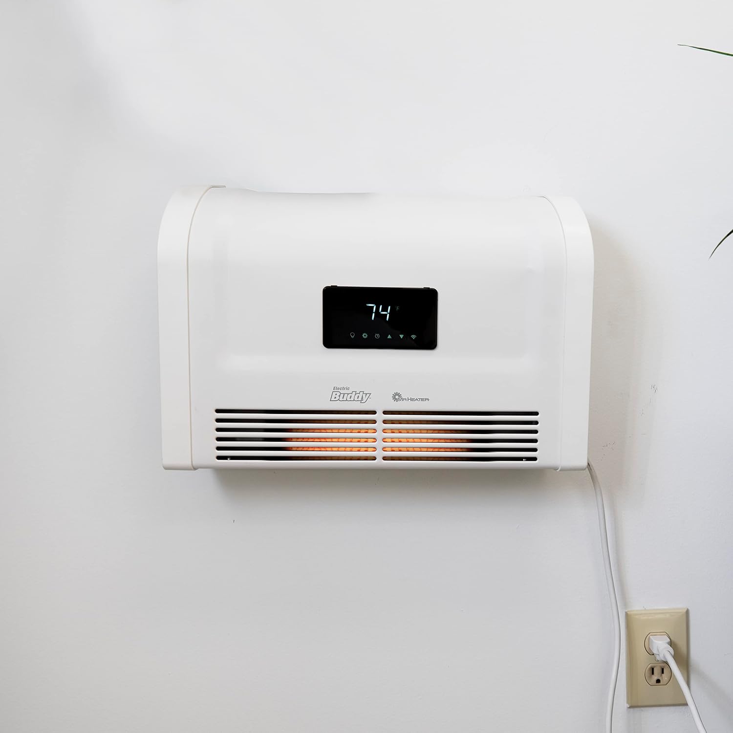 Mr. Heater 1500W Wall Mount Smart Home Electric Heater
