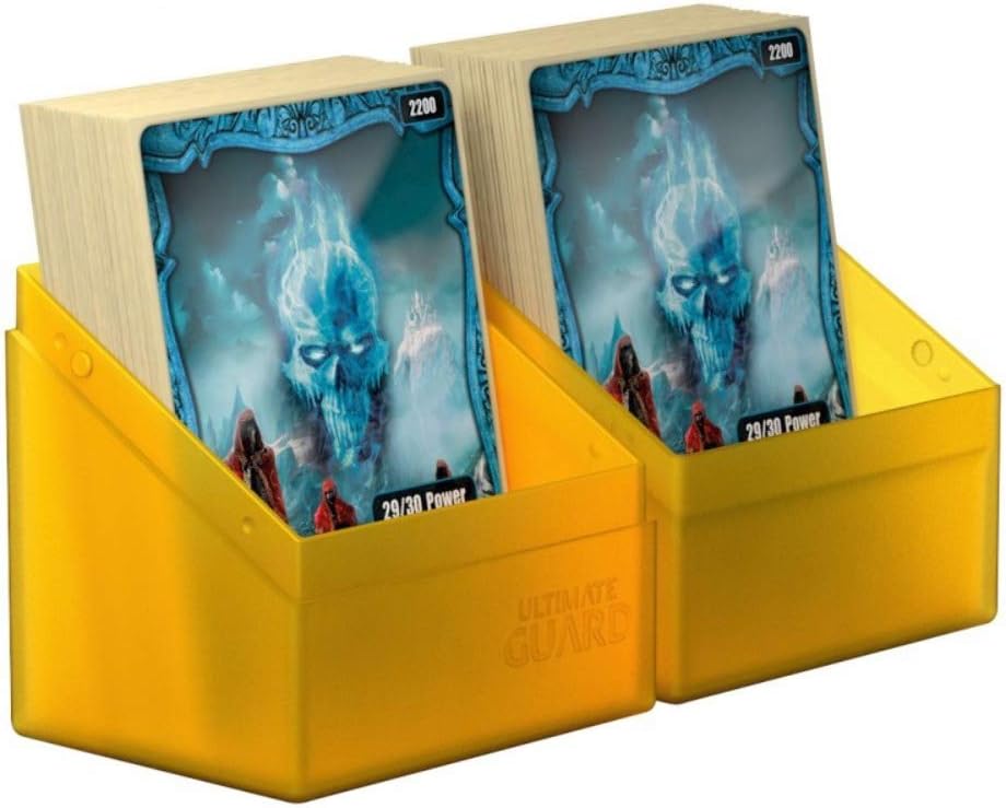 Ultimate Guard Boulder 100+ Classic, Deck Case for 100 Double-Sleeved TCG Cards, Emerald, Secure & Durable Storage for Trading Card Games, Soft-Touch Finish