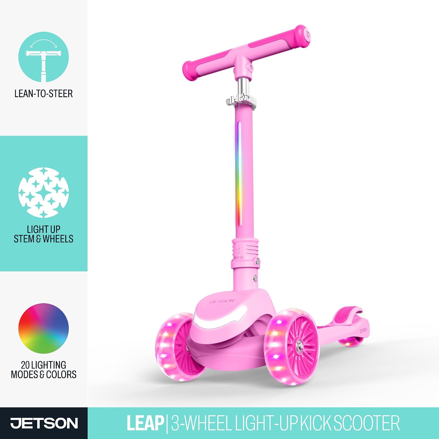 Jetson Scooters - Jupiter Mini Kick Scooter, Foldable, Lightweight, Portable