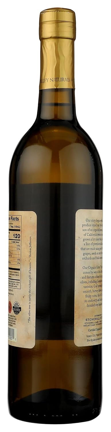 Napa Valley Naturals Organic Extra Virgin Olive Oil, 25.4 FZ