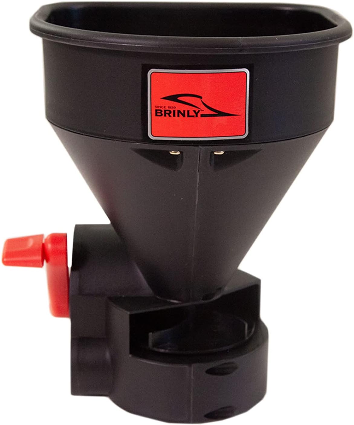 Brinly 5lb. All-Season Handheld Spreader with Easy-Fill Design for Seed, Ice Melt, & Fertilizer