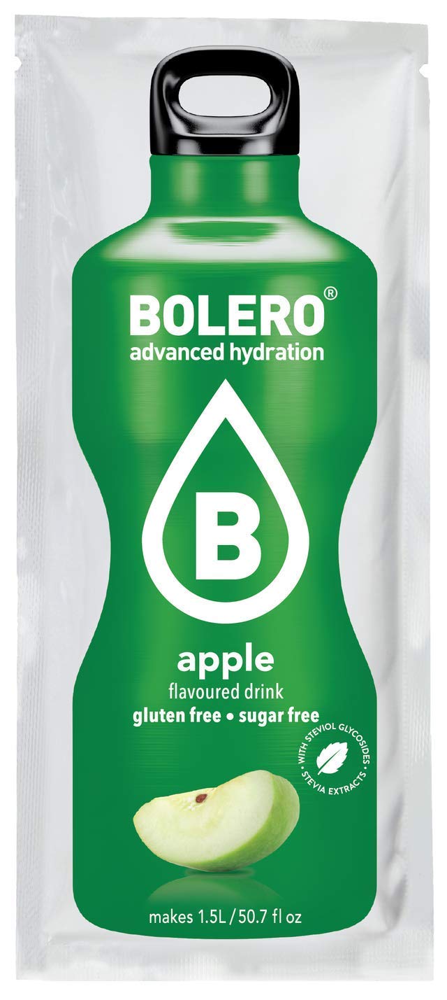 Bolero- Sugar Free Drink Mix Packets Pomegranate Fruit Flavors | Powdered Flavored Water Packets | 12 Large Sachet On The Go Packets