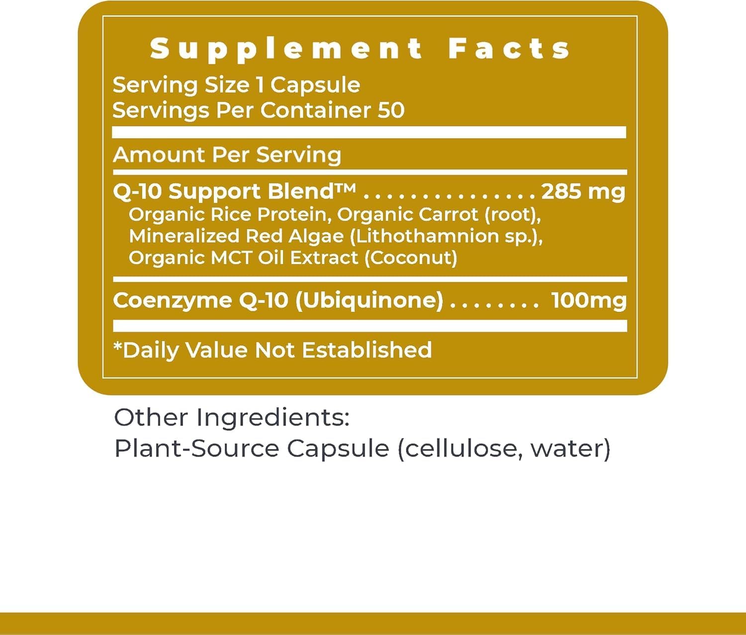 Premier Research Labs CoQ10 - Coenzyme Q10, Co Q 10 Supplement, 100mg Capsules