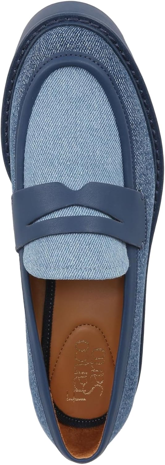 Franco Sarto Women's Balin Lug Sole Chunky Loafer