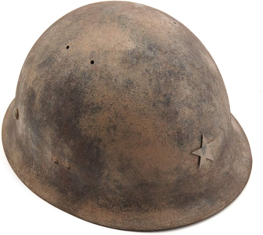 WW2 Japanese Army Steel Helmet Hand Aged