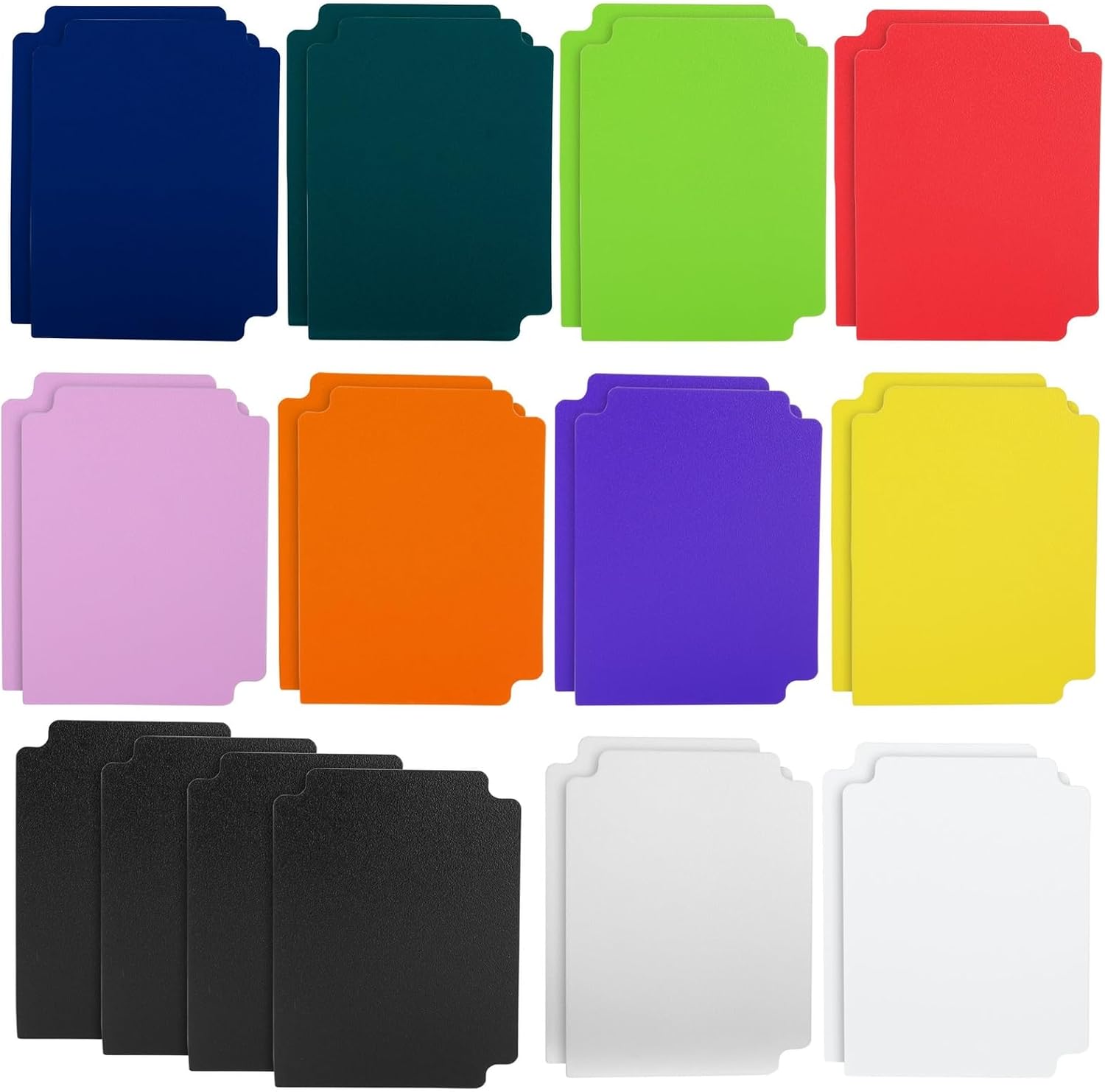 Okuna Outpost Deck Boxes with Dividers - Trading Card Storage Box & Organizer - Bulk Plastic Cases for Baseball & Game Cards - 2.88 x 1.88 x 3.88 in